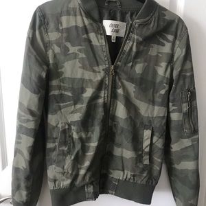 Camo Bomber Jacket